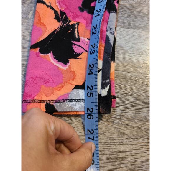 Unknown brand Small women's vibrant colored floral leggings - Picture 8 of 8